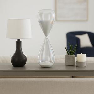 JULIANOAK CLEAR HOURGLASS 23 (IN) 12