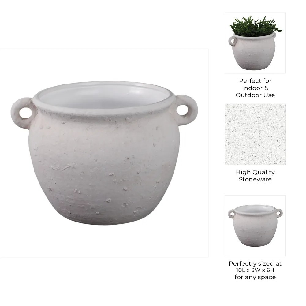 GARFIELDFORD WHITE PLANTER 6 (IN)