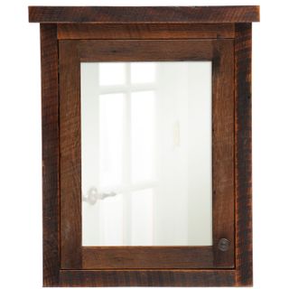 Barnwood Medicine Cabinet - Large - Hinged Left
