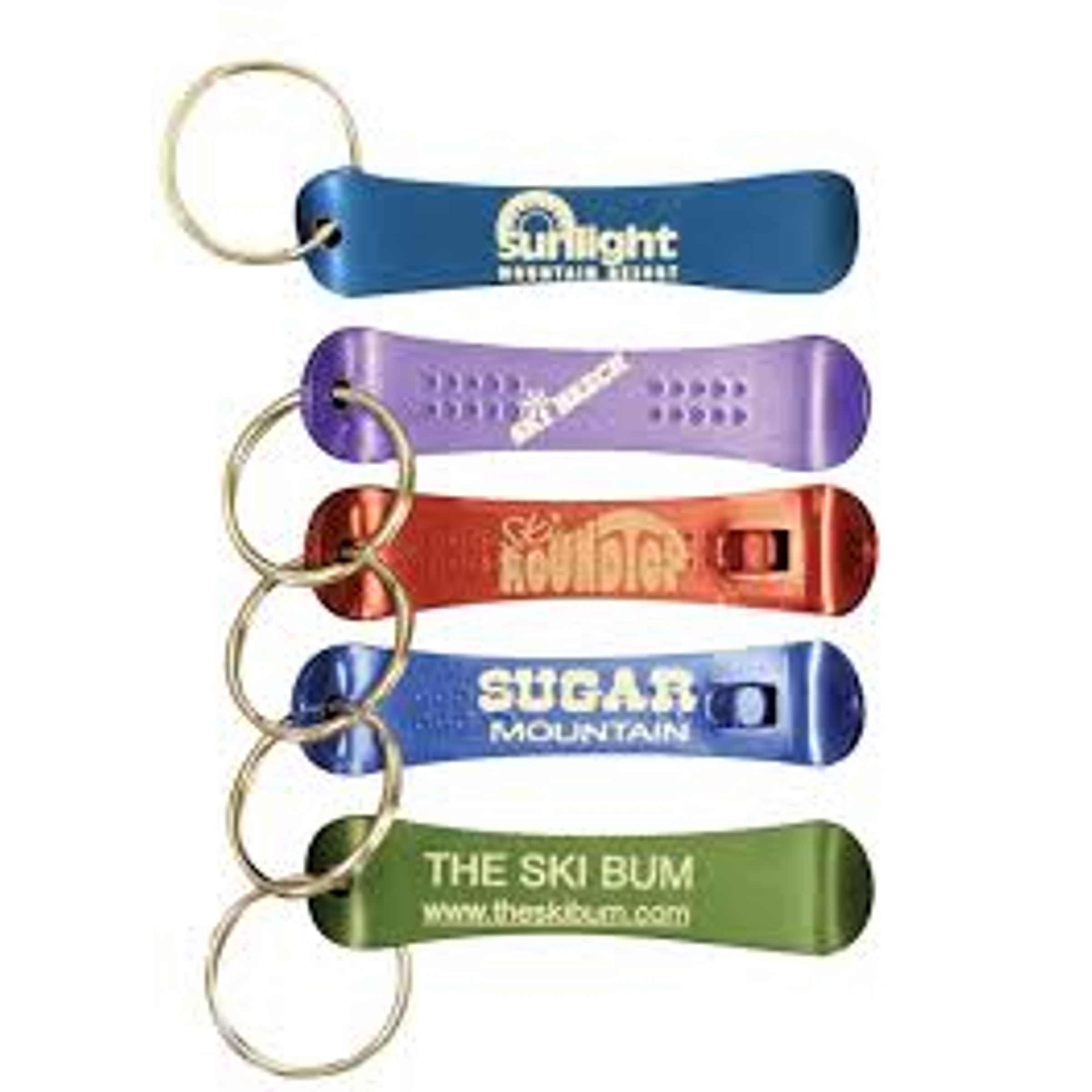 BIG BITE SNOWBOARD BOTTLE OPENER KEYCHAIN - ASST
