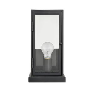 Foundation 12'' High 1-Light Outdoor Sconce - Matte Black 2