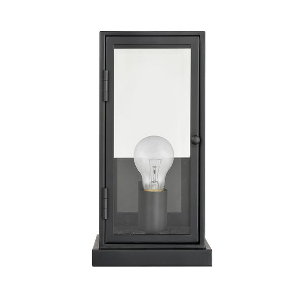 Foundation 12'' High 1-Light Outdoor Sconce - Matte Black