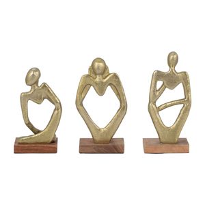 GRIFFINWIND SET OF 3 GOLD DECOR 9 (IN) 5