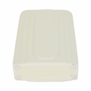 GRAYDONTON WHITE VASE 7 (IN) 8