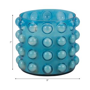 BUFORDHAM BLUE CANDLE 7 (IN) 9