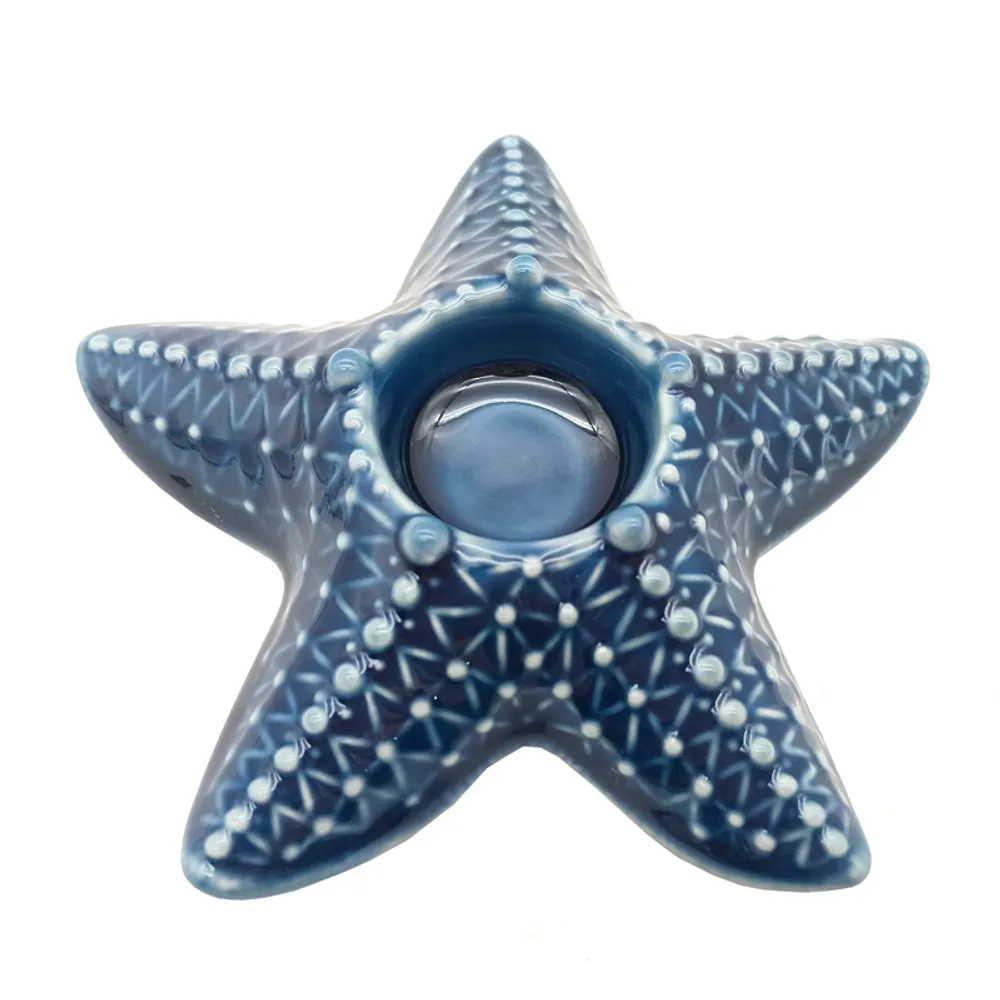 6-1/4" STARFISH CANDLE HOLDER
