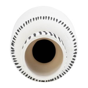 LOCHTON BLACK VASE 11 (IN) 8