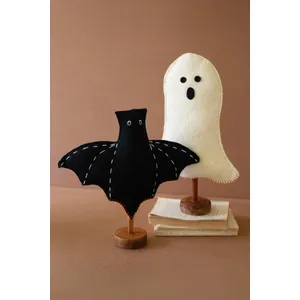 Felt Halloween Bat on a Base 3