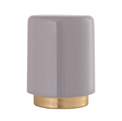 Genesis Accent Table - Gray Enamel