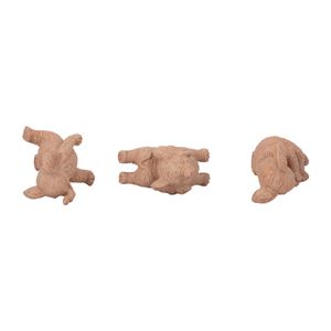 WALTONTON SET OF 3 BROWN DECOR 6 (IN) 8