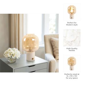 BRAELAKE WHITE LAMP 13 (IN) 9