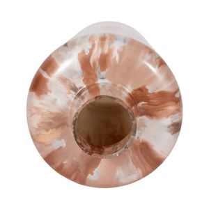 BURKEVIEW TAN GLASS VASE 18 (IN) 6
