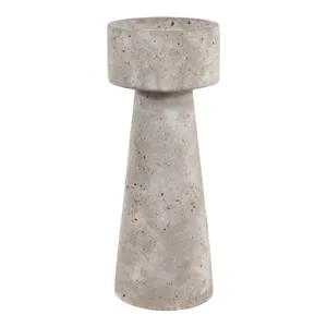 CARLIN GRAY CANDLE HOLDER 12 (IN) 1