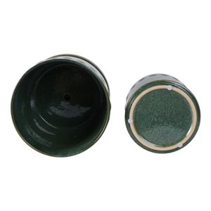 LINTONMORE SET OF 2 GREEN PLANTER 7 (IN) 8