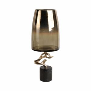 CARTERLAND GOLD GLASS VASE 19 (IN) 1