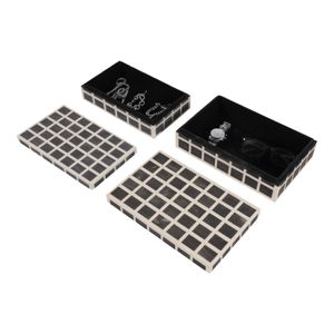 GREERCREST SET OF 2 BROWN BOXES 3 (IN) 3