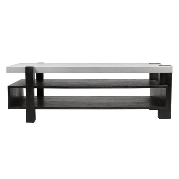 Riviera Coffee Table - Checkmate Black