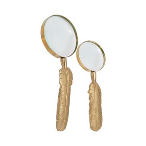 DYLANLAND SET OF 2 GOLD DECOR 1 (IN) 3