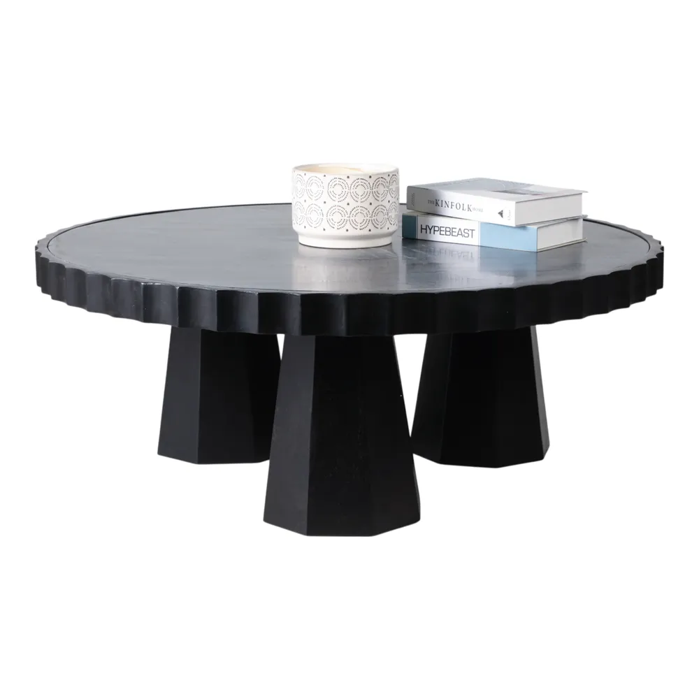 YATESMORE BLACK COFFEE TABLE 17 (IN)