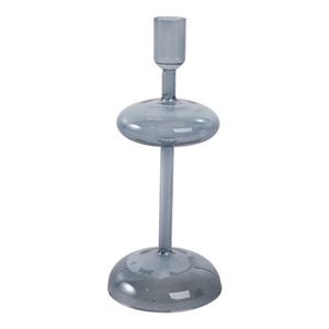 CROSBYHAM BLUE CANDLE HOLDER 10 (IN) 1