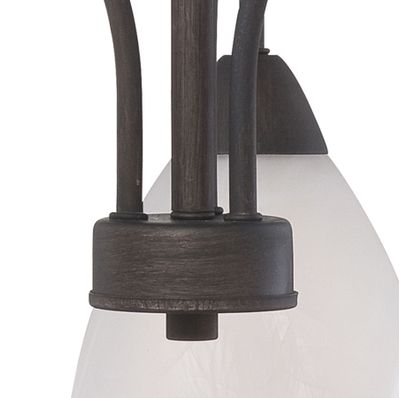 Tia 17.75″ Wide 3-Light Chandelier - Painted Bronze