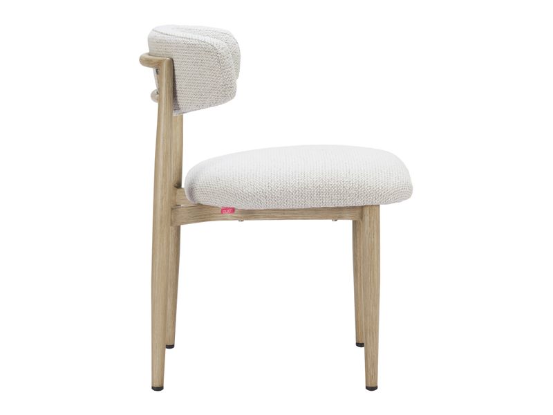 Bege Dining Chair White 3