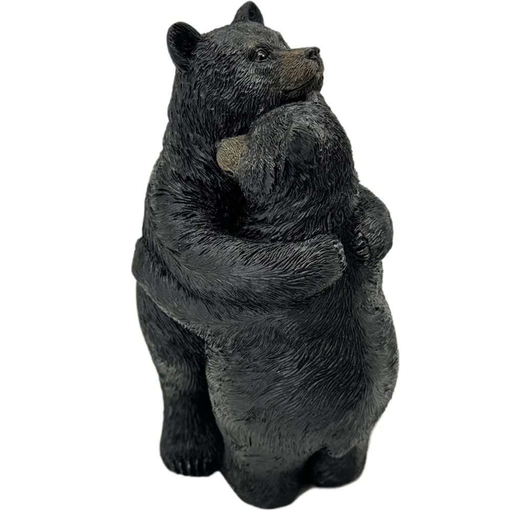 6-3/4" BEAR COUPLE  HUGGING