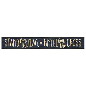 24" USA STAND FOR THE FLAG KNEEL FOR THE 1