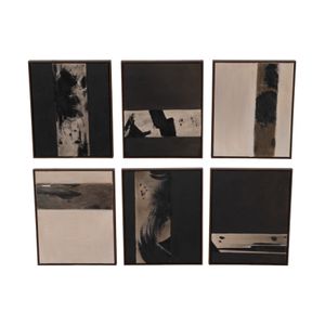 LINDENHOLM SET OF 6 BROWN ART 20 (IN) 1