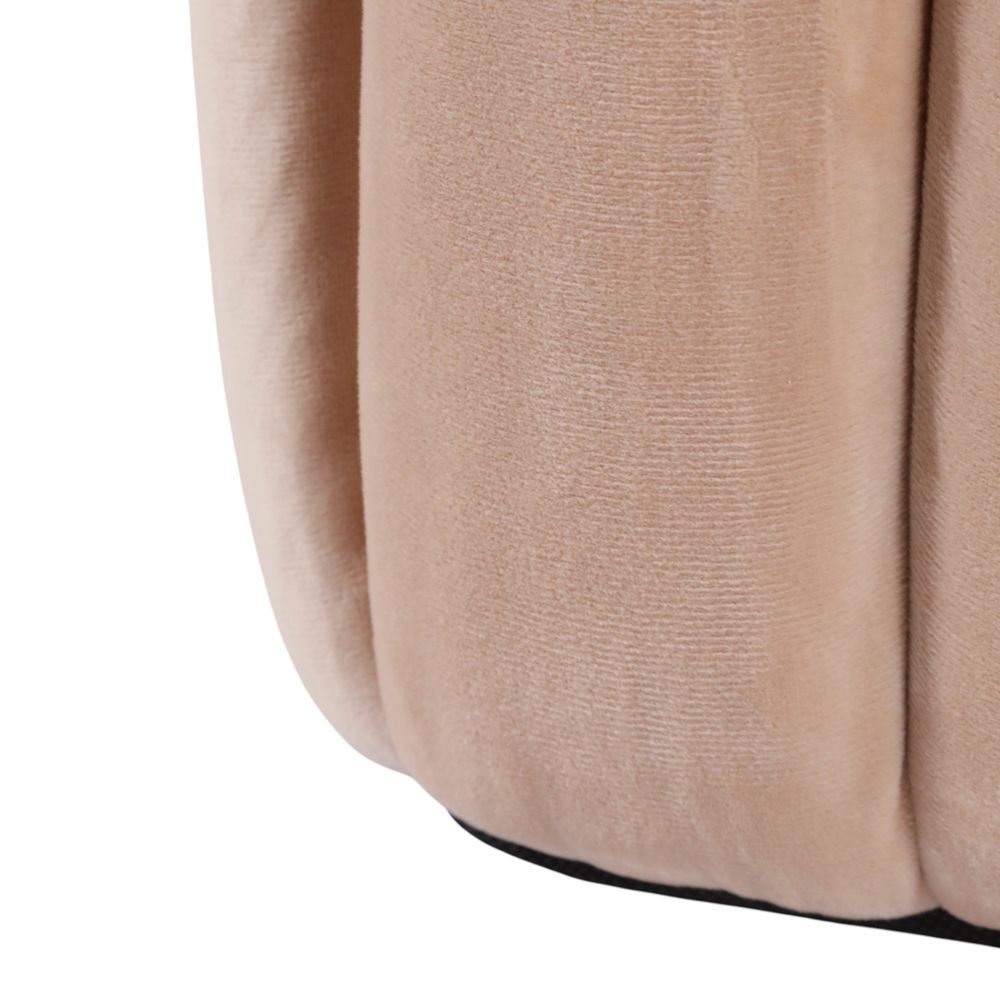 TRENTONSIDE TAN OTTOMAN 18 (IN)