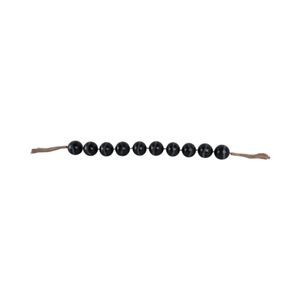 GORDONSTONE BLACK BEAD 3 (IN) 7