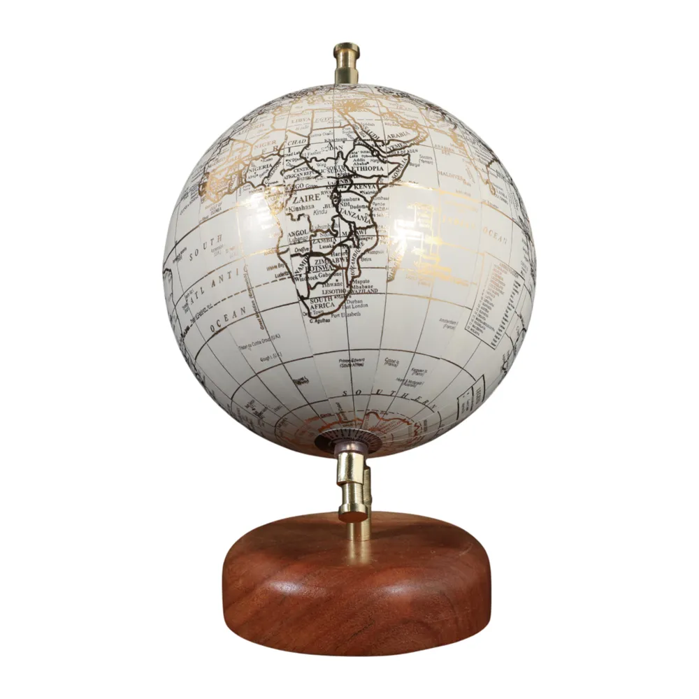 INGRIDDALE WHITE GLOBE 10 (IN)