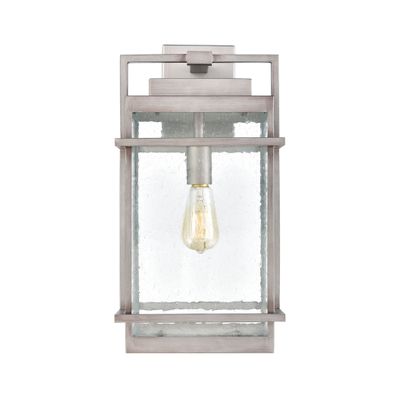 Breckenridge 19″ High 1-Light Outdoor Sconce - Weathered Zinc