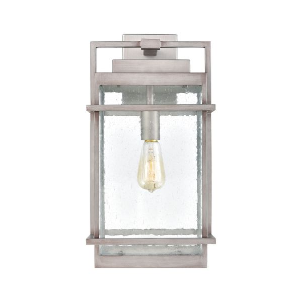 Breckenridge 19'' High 1-Light Outdoor Sconce - Weathered Zinc