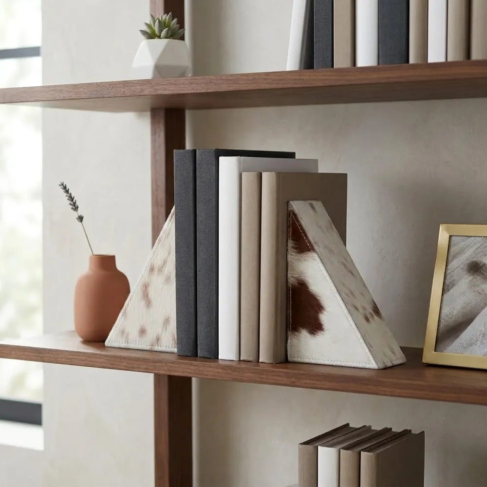 SARAHHAVEN SET OF 2 IVORY BOOKENDS 7 (IN)