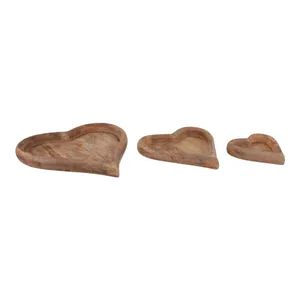 ISLESIDE SET OF 3 BROWN WOOD 2 (IN) 9