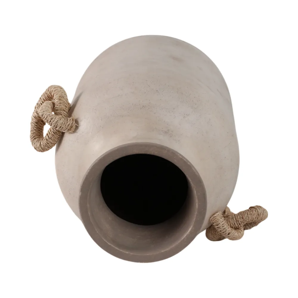 WOODSONROSE WHITE VASE 18 (IN)