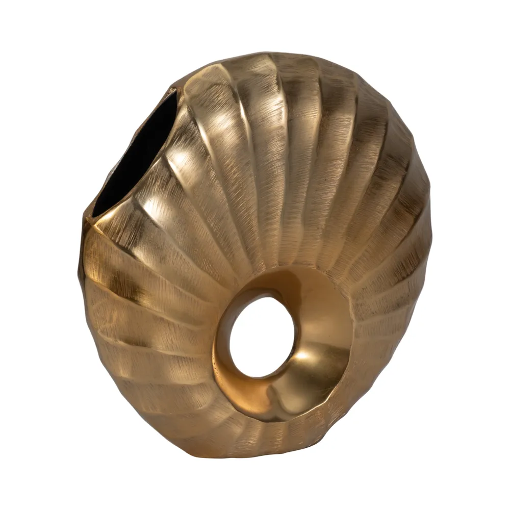 HACKETTWAY GOLD VASE 12 (IN)