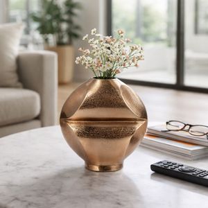 FORBESDALE GOLD VASE 9 (IN) 11