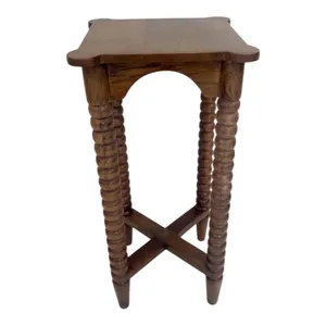 NOVAWOOD BROWN ACCENT TABLE 24 (IN) 1