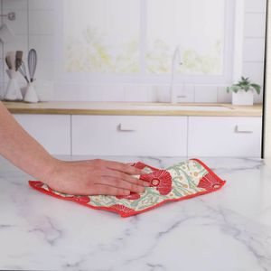 Camellia Bouquet Eco Dish Cloth (Set of 3) 4