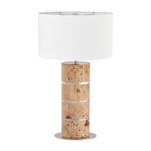 Cahill 28″ High 1-Light Table Lamp - Natural Burl 10