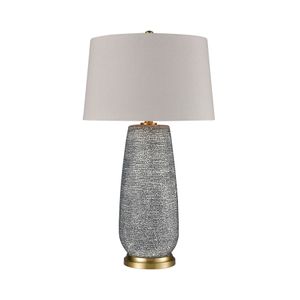 Rehoboth 30'' High 1-Light Table Lamp - Blue 2
