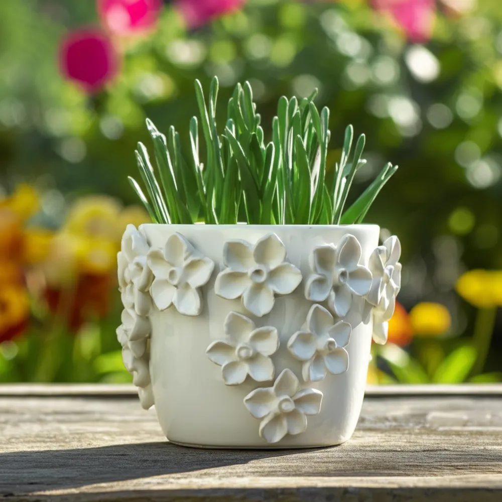ELWINCROSS IVORY PLANTER 6 (IN)