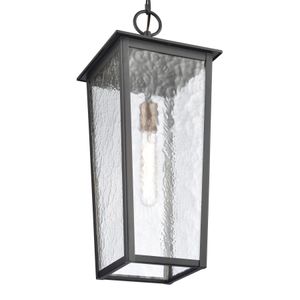 Marquis 9'' Wide 1-Light Outdoor Pendant - Matte Black 5
