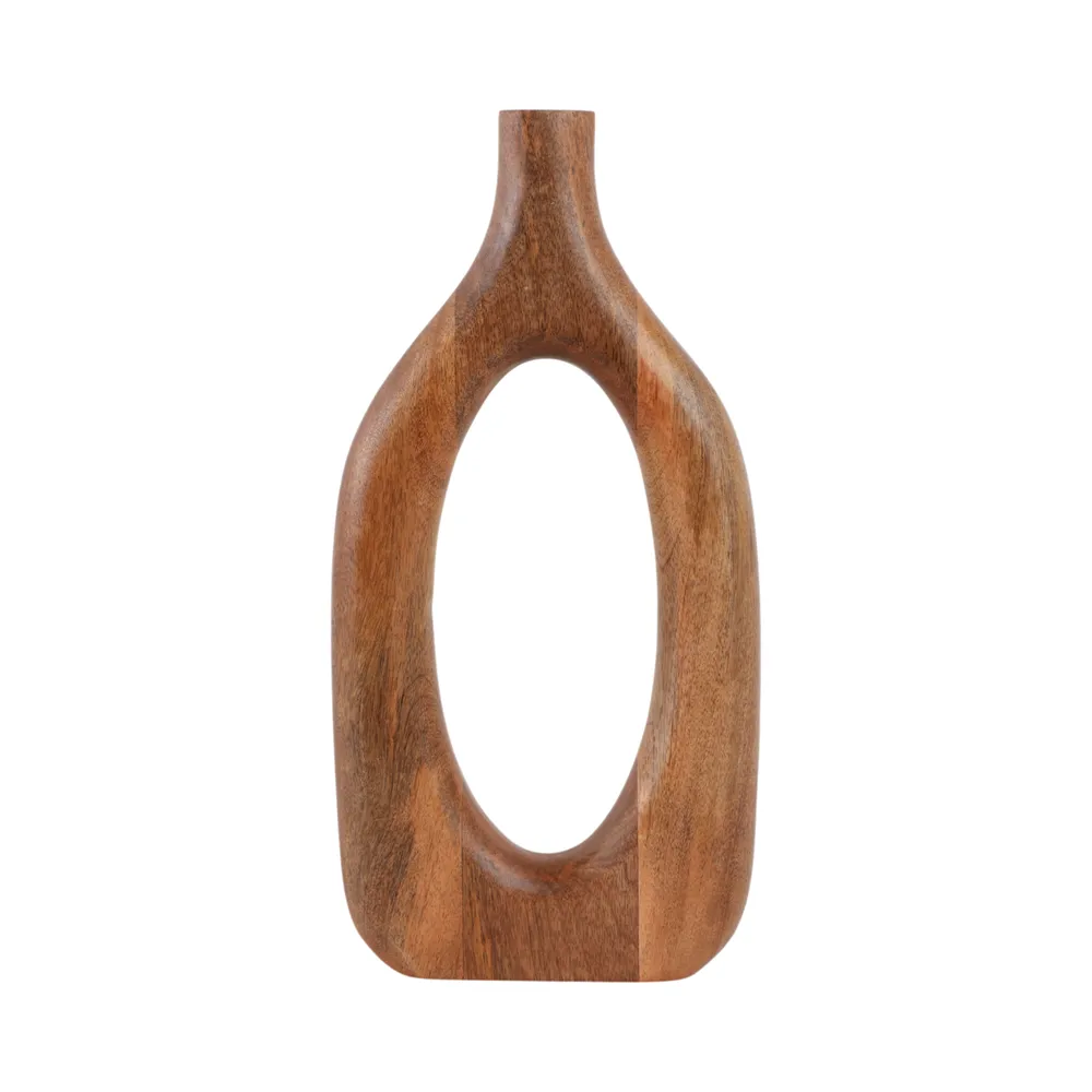 DALEBEACH BROWN VASE 18 (IN)