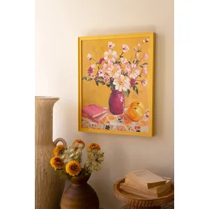 Yellow Framed Still-Life Painting 4