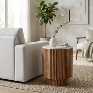 LEXRUN IVORY TABLE 20 (IN) 12