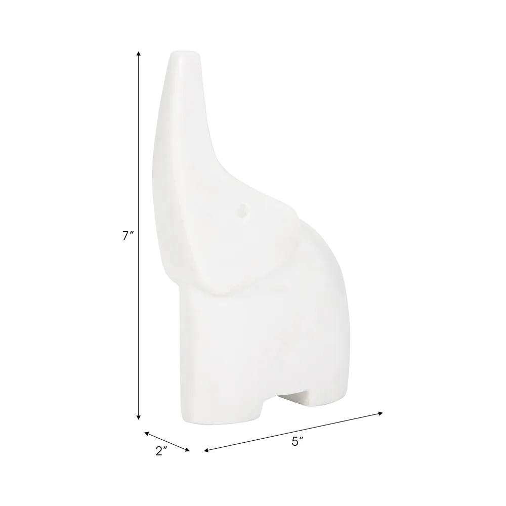 BECKWIND WHITE DECOR 7 (IN)