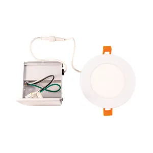 Mercury 5'' Wide Integrated LED Round Recessed Light - White 2